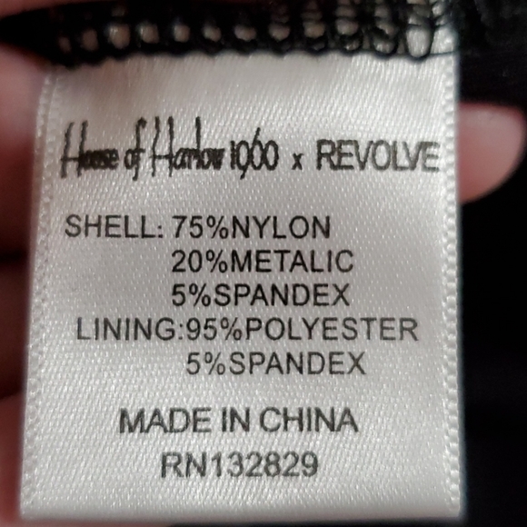 HOUSE OF HARLOW 1960 x REVOLVE Gwendolyn red burgundy bodysuit XL - Picture 7 of 10